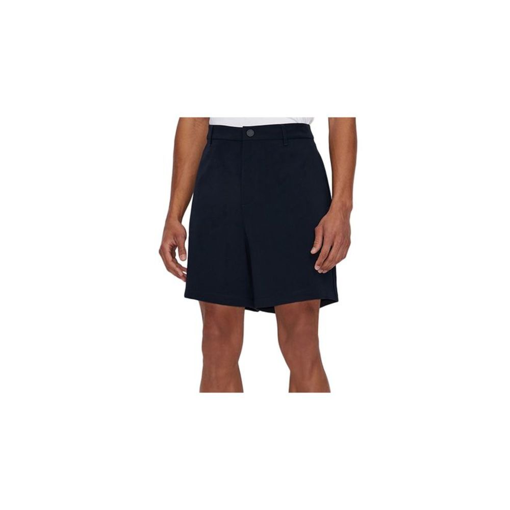 ARMANI Mens Navy Regular Fit Stretch Shorts 32 Waist
